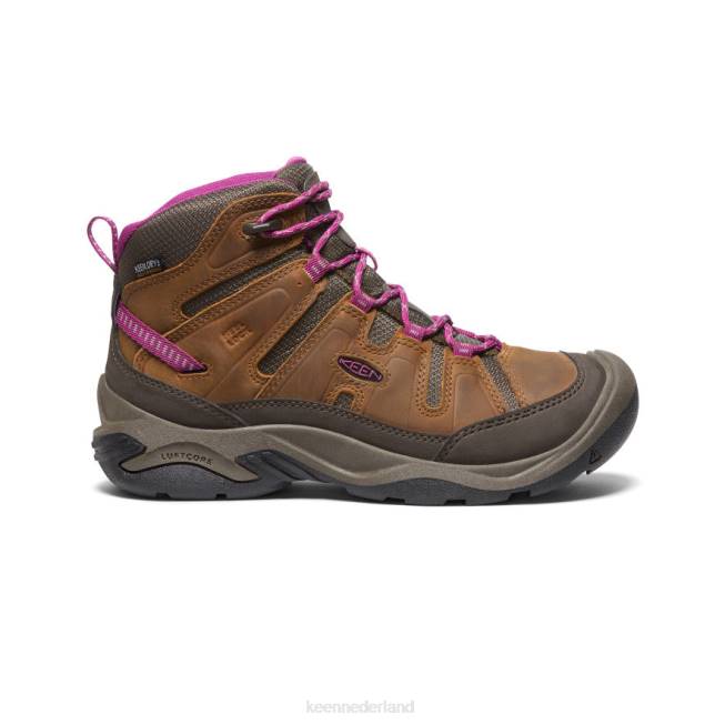 KEEN circadia waterdichte laars 804T638 schoenen siroop/boysenbes vrouwen