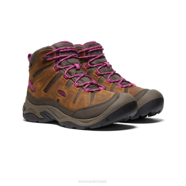 KEEN circadia waterdichte laars 804T638 schoenen siroop/boysenbes vrouwen