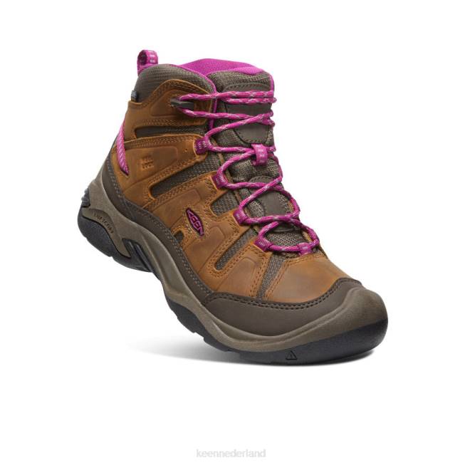 KEEN circadia waterdichte laars 804T638 schoenen siroop/boysenbes vrouwen