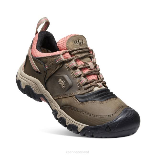 KEEN nokflex waterdicht 804T649 schoenen houtwolf/baksteenstof vrouwen