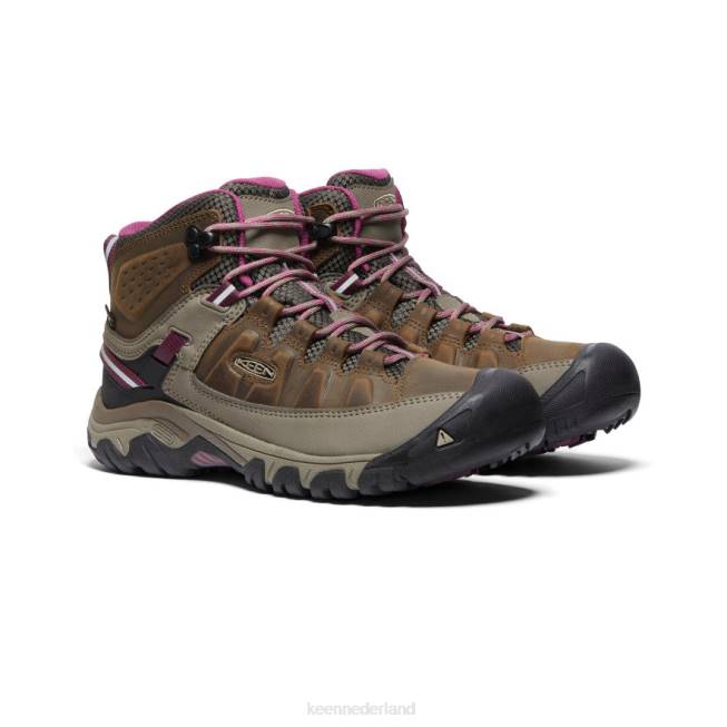 KEEN targhee iii waterdicht midden 804T569 schoenen weiss/boysenbes vrouwen