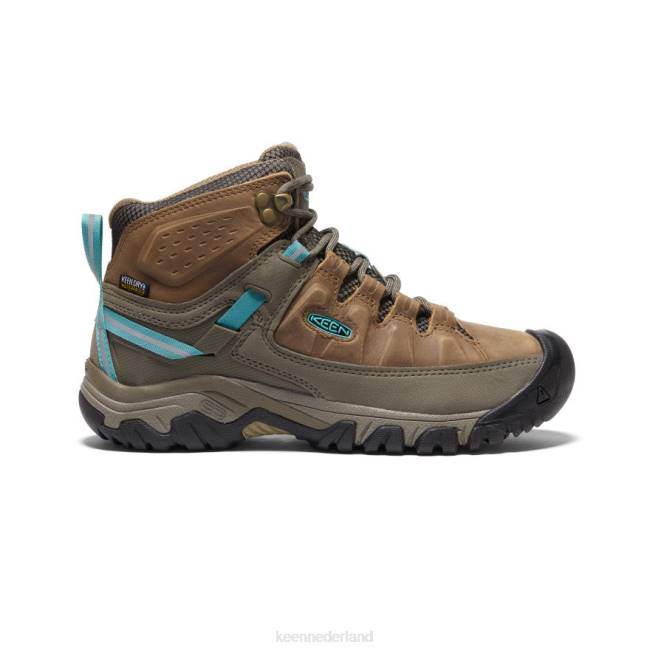 KEEN targhee iii waterdicht midden 804T571 schoenen geroosterde kokosnoot/porselein vrouwen