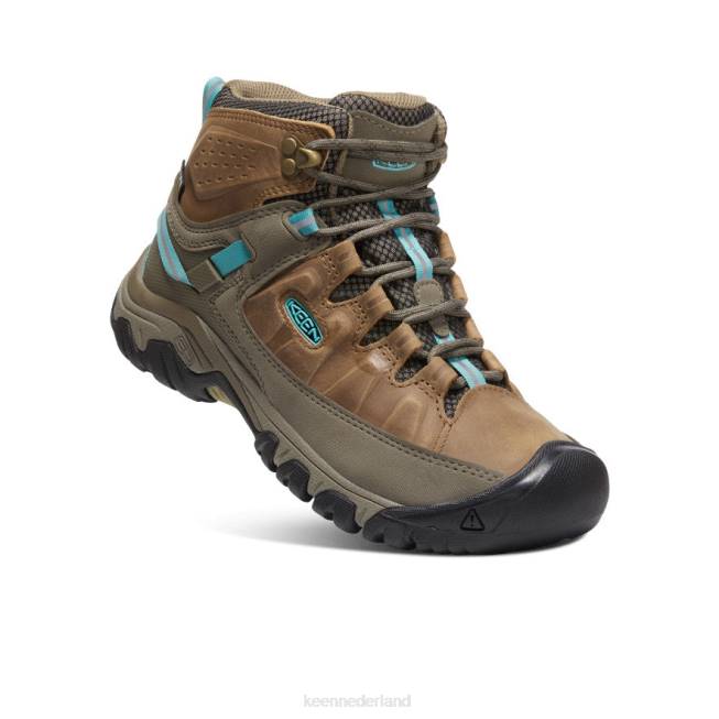 KEEN targhee iii waterdicht midden 804T571 schoenen geroosterde kokosnoot/porselein vrouwen