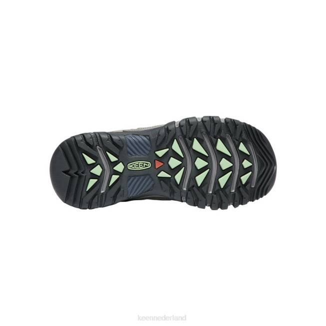 KEEN targhee ventilatie midden 804T586 schoenen fumo/stil groen vrouwen