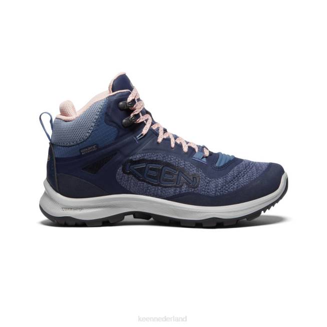 KEEN terradora flex waterdichte laars 804T582 schoenen vintage indigo/perzikachtig vrouwen