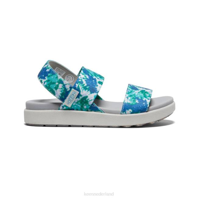 KEEN Elle sandaal met band 804T422 schoenen porselein/tie-dye vrouwen