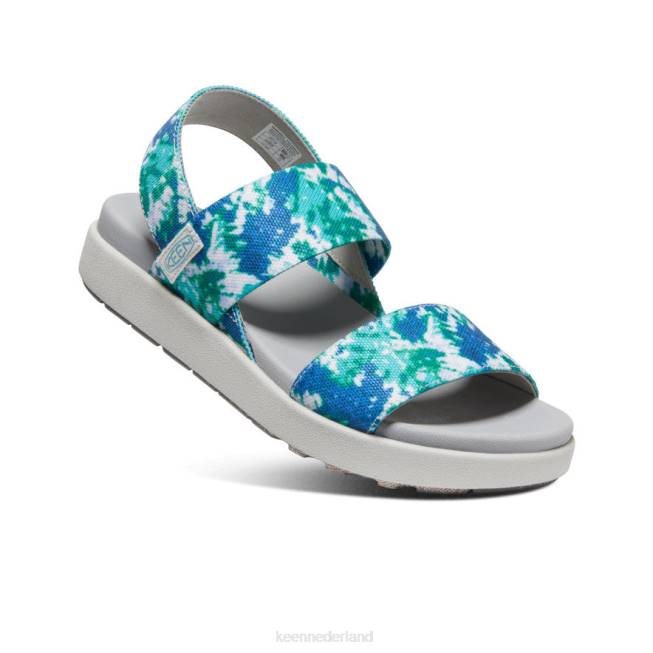 KEEN Elle sandaal met band 804T422 schoenen porselein/tie-dye vrouwen