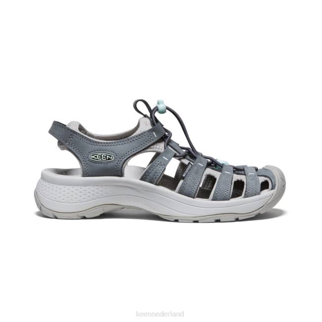 KEEN astoria west lederen sandaal 804T615 schoenen magneet/damp vrouwen