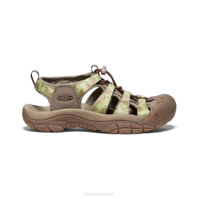 KEEN newport retro x smokey beer 804T499 schoenen rokerige beer/dragon vrouwen