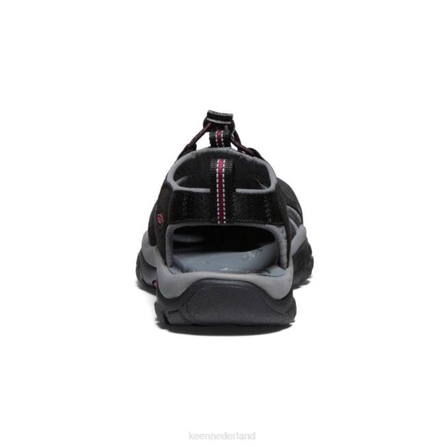 KEEN nieuwpoort h2 804T404 schoenen zwarte/frambozenwijn vrouwen