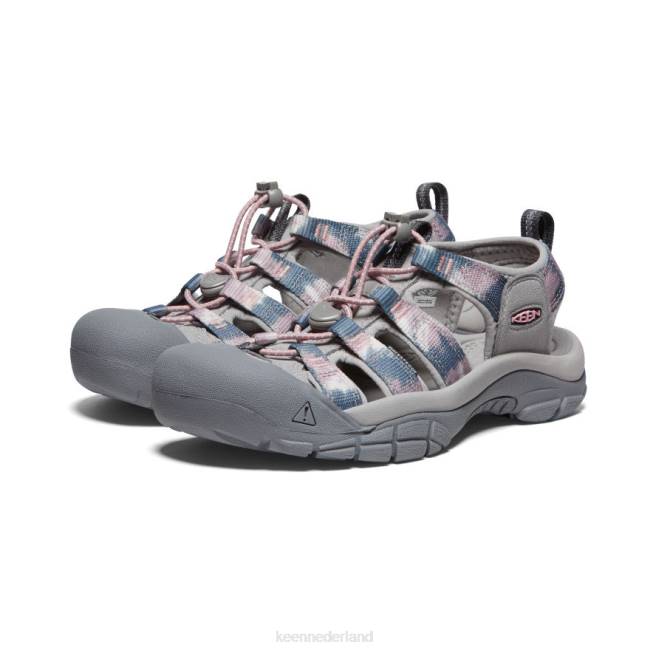 KEEN nieuwpoort h2 804T408 schoenen fawn/tie-dye vrouwen