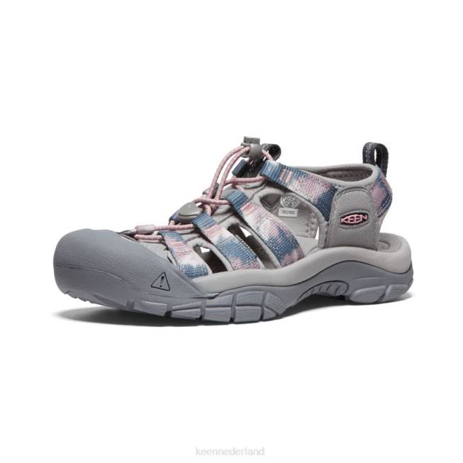 KEEN nieuwpoort h2 804T408 schoenen fawn/tie-dye vrouwen