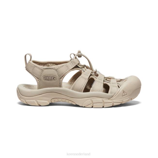 KEEN nieuwpoort h2 804T411 schoenen zwart-wit/safari vrouwen