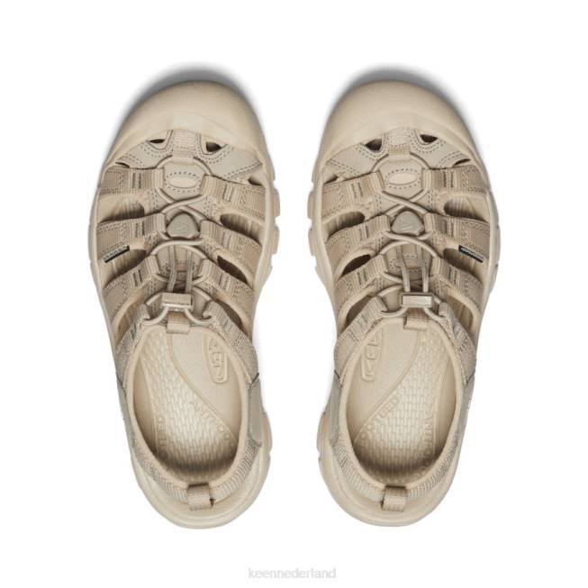 KEEN nieuwpoort h2 804T411 schoenen zwart-wit/safari vrouwen