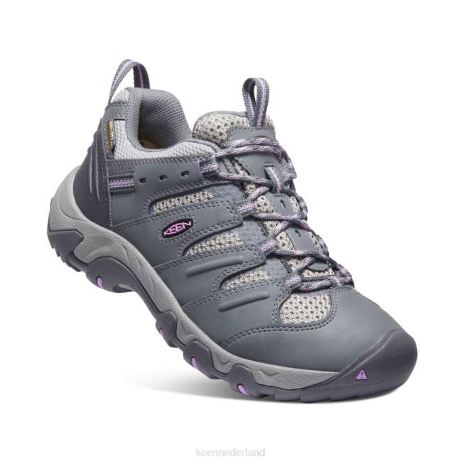 KEEN Koven waterdichte schoen 804T665 schoenen staalgrijs/Afrikaans violet vrouwen