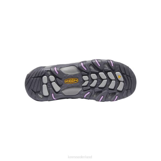 KEEN Koven waterdichte schoen 804T665 schoenen staalgrijs/Afrikaans violet vrouwen