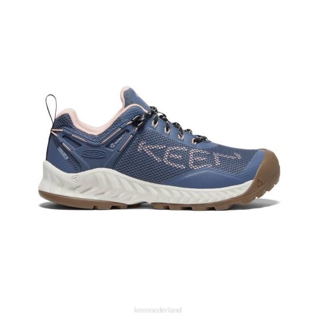KEEN Nxis evo waterdichte schoen 804T476 schoenen vintage indigo/perzikachtig vrouwen