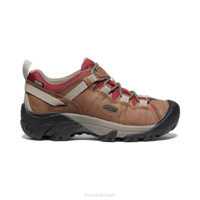KEEN targhee ii waterdicht 804T543 schoenen safari/merlot vrouwen