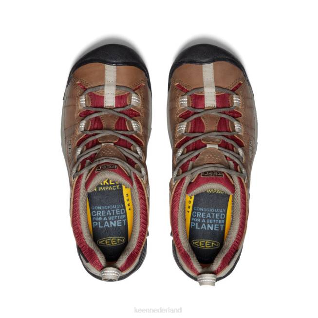 KEEN targhee ii waterdicht 804T543 schoenen safari/merlot vrouwen
