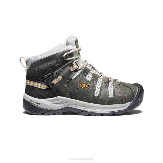 KEEN flint ii waterdichte laars (stalen neus) 804T599 schoenen magneet/damp vrouwen