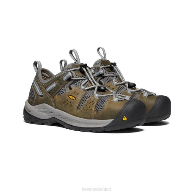 KEEN atlanta cool ii esd (stalen neus) 804T614 schoenen waterspuwer/blauwe mist vrouwen