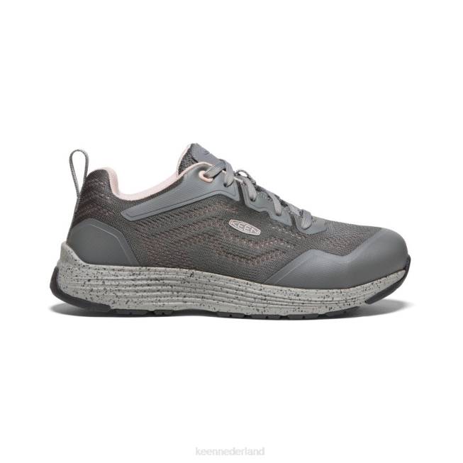KEEN sparta 2 (aluminium neus) 804T460 schoenen staalgrijs/perzik zweep vrouwen